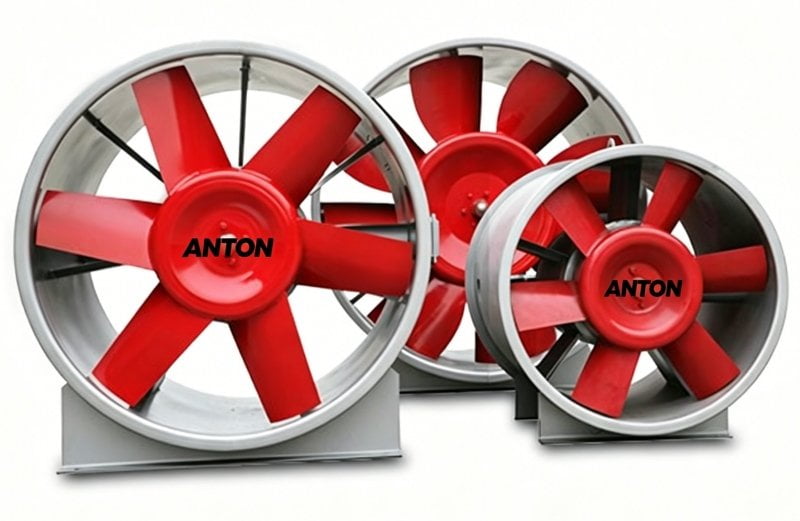 Axial Flow Fans -- inline axial ventilation fans for building and industrial ventilation systems
