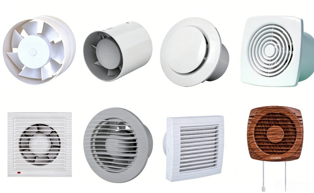 Bathroom Ventilation Fans -- quiet ceiling and wall exhaust fans for bathrooms and hotels