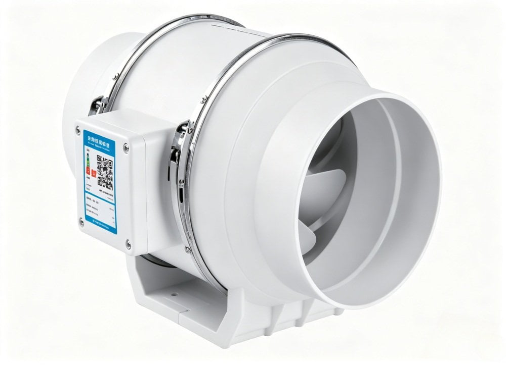 Duct Fans -- inline duct ventilation fans for HVAC and building ventilation ductwork