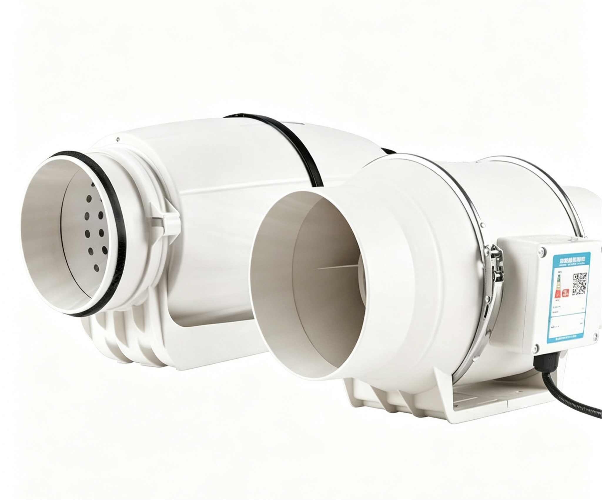 Duct Fan -- inline duct ventilation for HVAC and kitchen systems