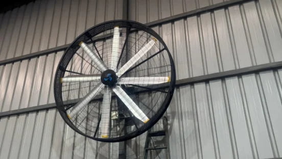 Wall mount and pedestal circulator fans