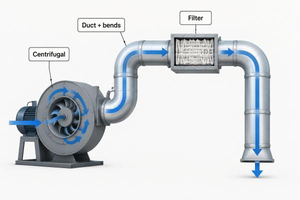 Centrifugal Fan for Ducted Systems centrifugal-fan-example
