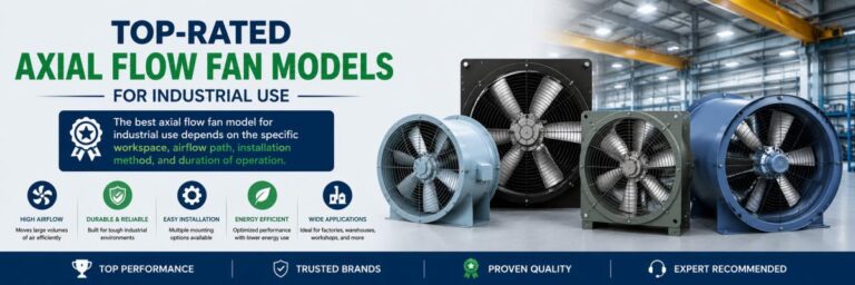 Top-Rated Axial Flow Fan Models for Industrial Use