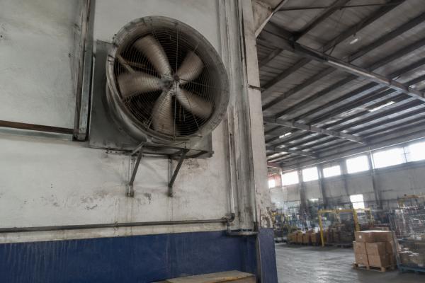axial flow fan in industrial setting industrial axial flow fan