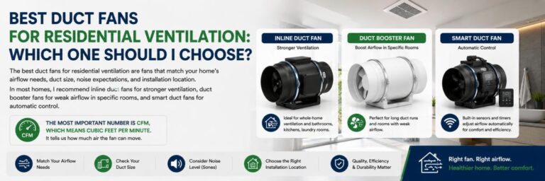 Best Duct Fans for Residential Ventilation
